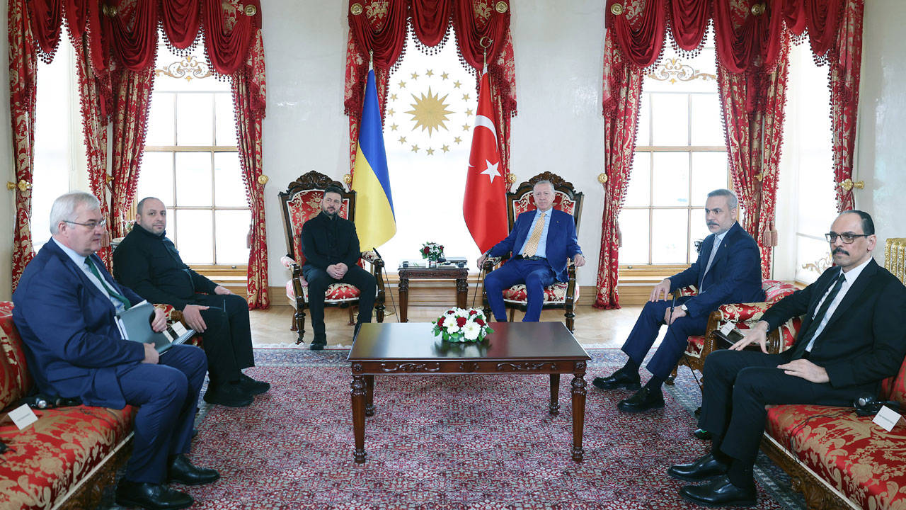 Zelenski İstanbul’da: Cumhurbaşkanı Erdoğan ile bir araya geldi