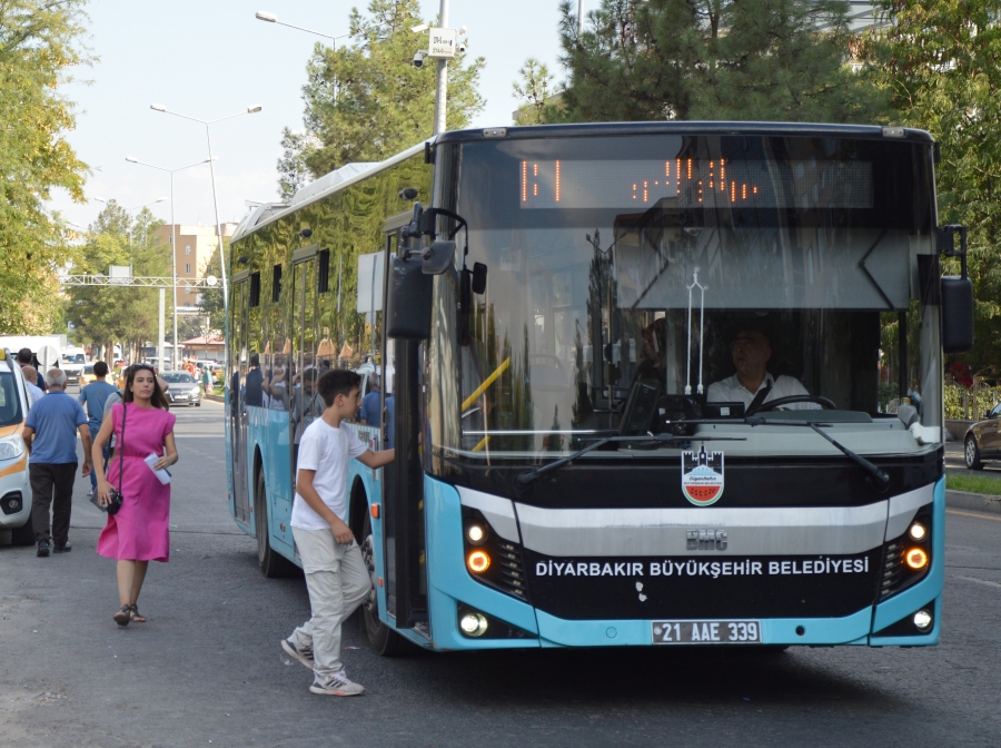 Diyarbakır’da bayram boyunca toplu ulaşım ücretsiz olacak