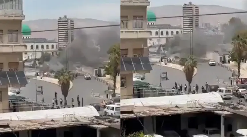 Şam’da patlama meydana geldi