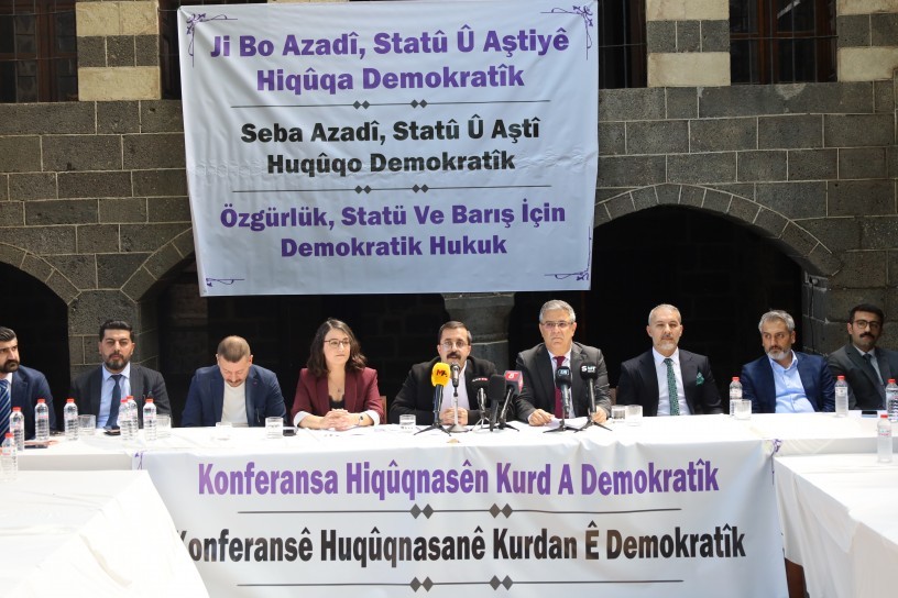 Demokratik Kürt Hukukçular Konferansı’nın deklarasyonu açıklandı
