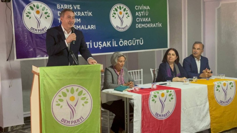 Bakırhan Uşak’taydı: Amed ne kadar bizimse Uşak da o kadar bizimdir