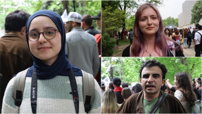 Bilgi Üniversitesi öğrencileri eğitim hakları için eylemde: ‘Okulumuzu bırakmayacağız’
