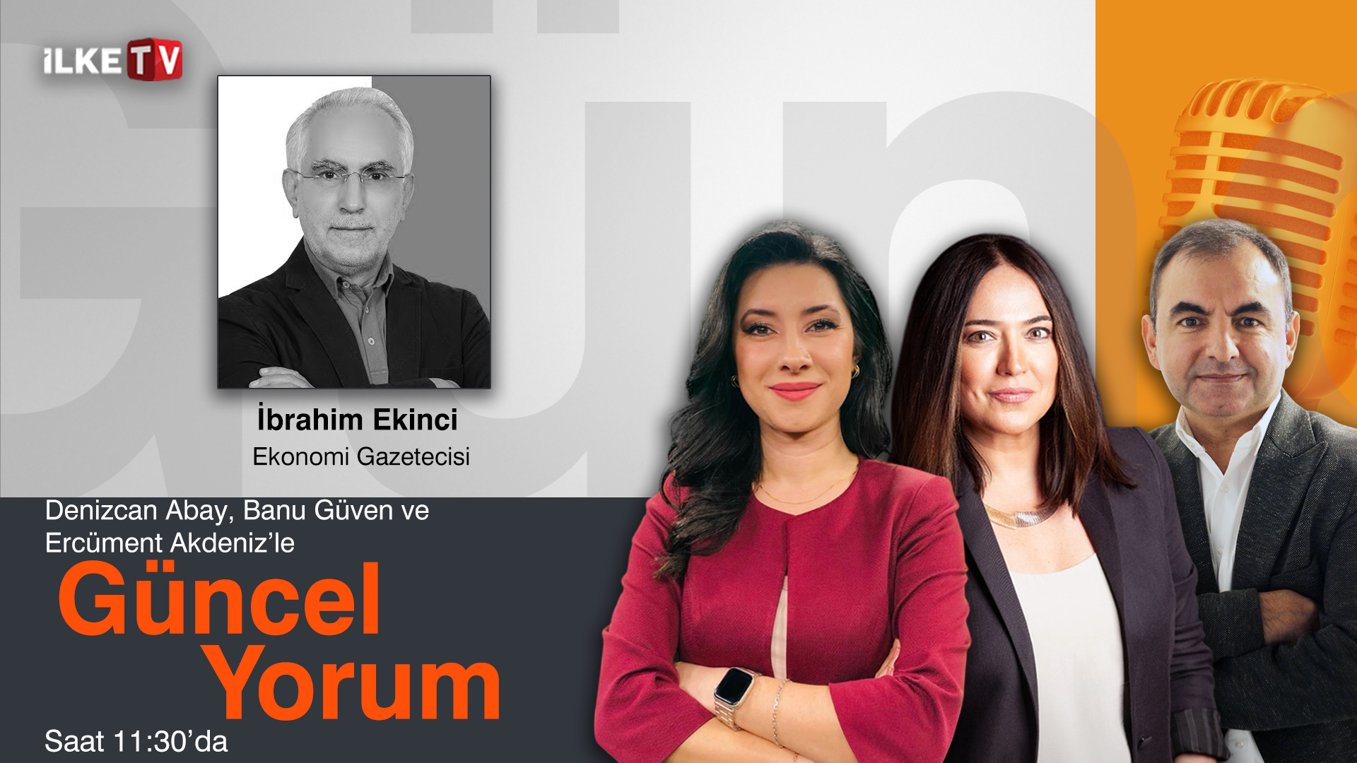 İbrahim Ekinci: En büyük sorun enflasyon değil siyaset