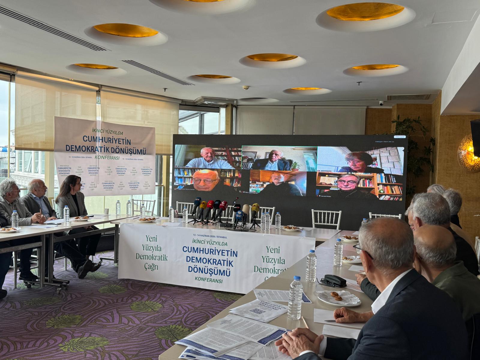 Cumhuriyetin Demokratik Dönüşümü Konferansı’nın çağrı metni açıklanıyor
