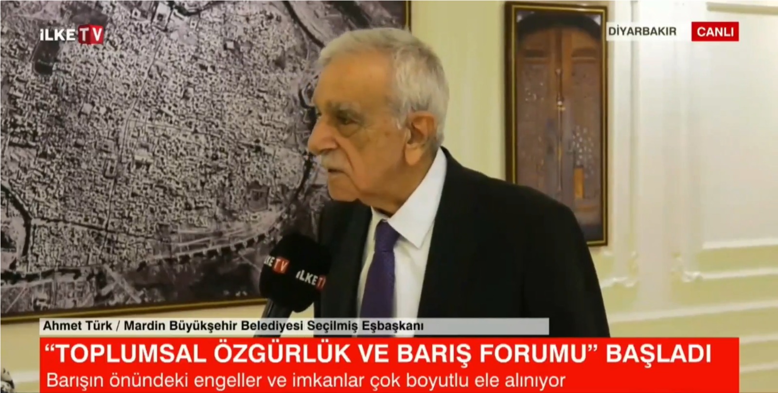 Ahmet Türk’ten ‘Amedspor’ açıklaması: ‘Bu bir halkın dilinin, kültürünün tribünlere yansımasıdır’
