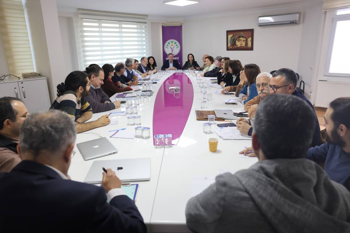 DEM Parti MYK’si toplandı: Gündemde barış süreci var