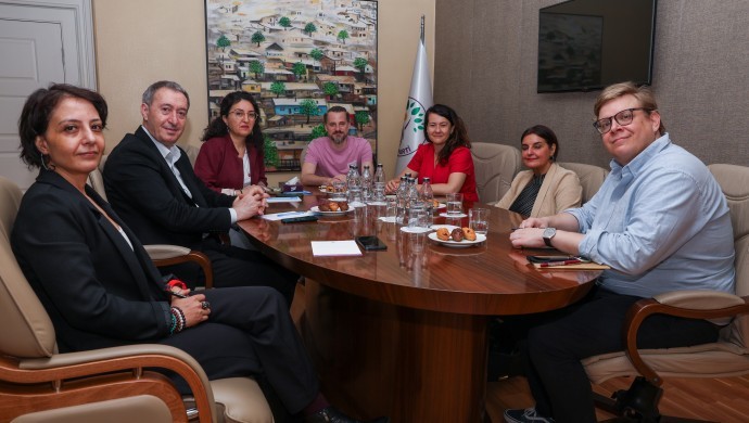 Avrupa Yeşiller Partisi’nden DEM Parti’ye ziyaret