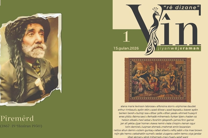 Kürtçe edebiyat dünyasına yeni soluk: Vîn dergisi yayında