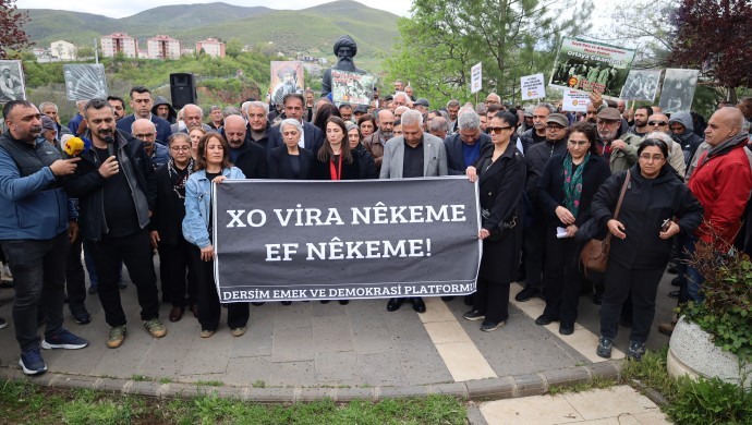 Tertele’de yaşamını yitirenler anıldı: ‘Dersim barışın ve adaletin turnusol kağıdıdır’