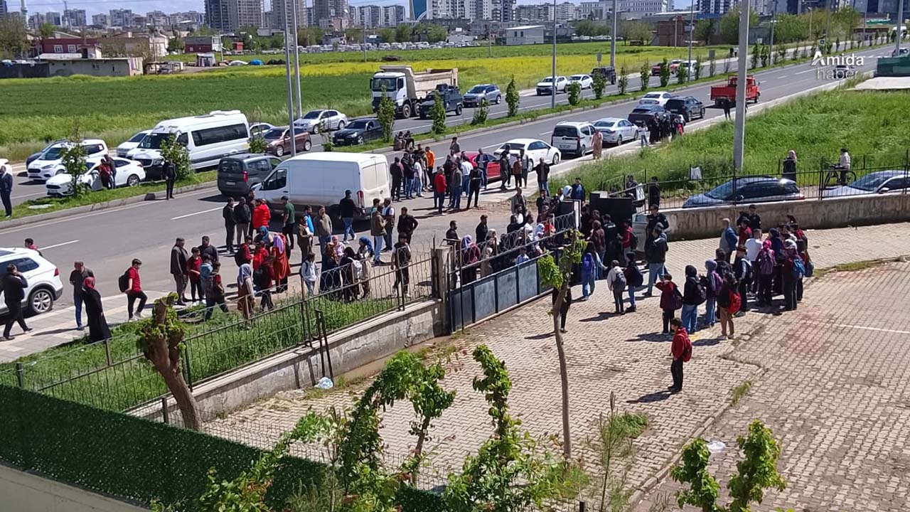 Diyarbakır’da okul yakınında silahla havaya ateş açılması paniğe neden oldu: Okul tahliye edildi