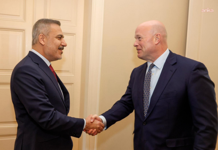 Bakan Fidan, ABD’nin NATO Daimi Temsilcisi Whitaker ile bir araya geldi
