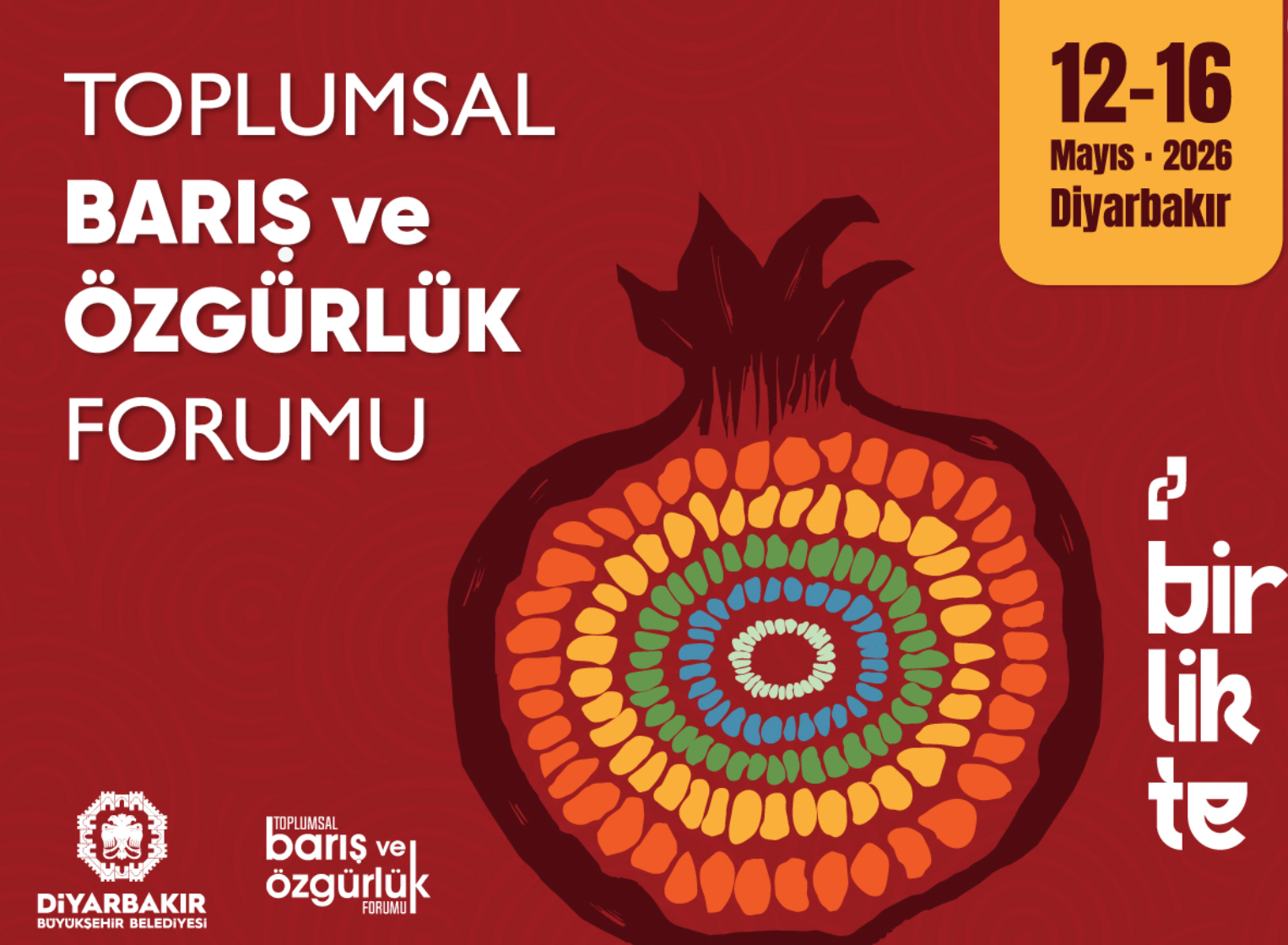 Toplumsal Barış ve Özgürlük Forumu’nun 13 Mayıs programında neler var?