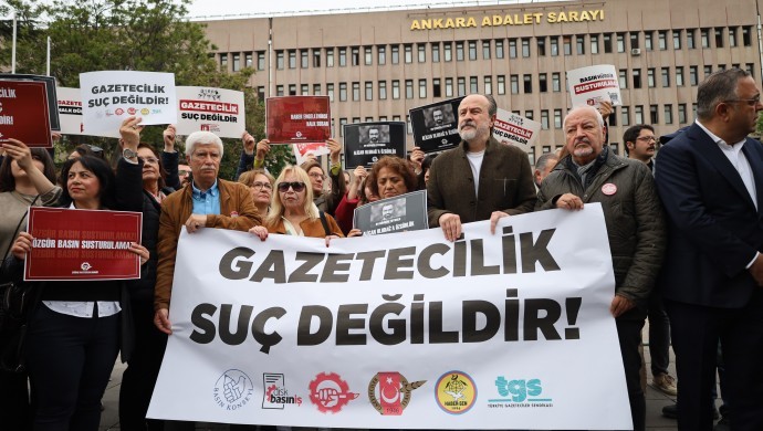 Basın meslek örgütlerinden tutuklu gazeteciler için tahliye çağrısı