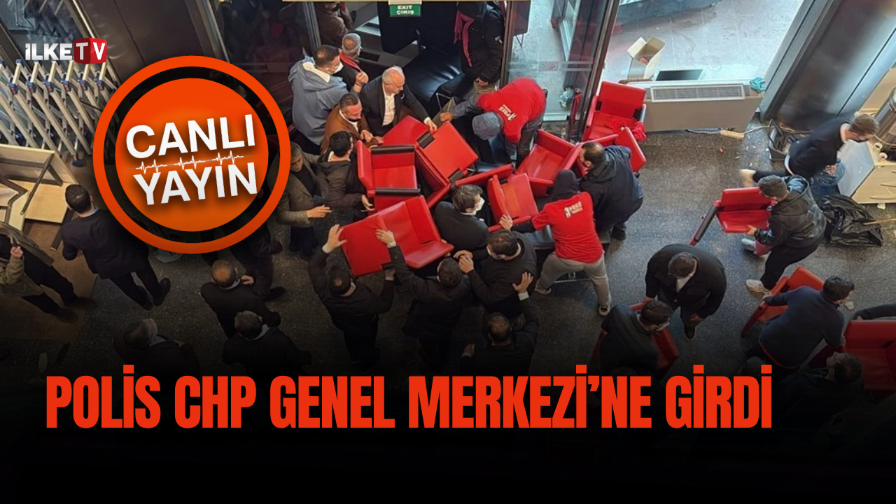 📹CHP Genel Merkezi’ne müdahale, Özgür Özel Meclis’e yürüyor
