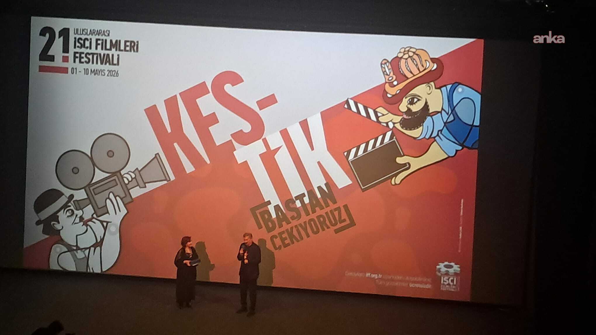 ‘Kestik, baştan çekiyoruz’: İşçi Filmleri Festivali başladı