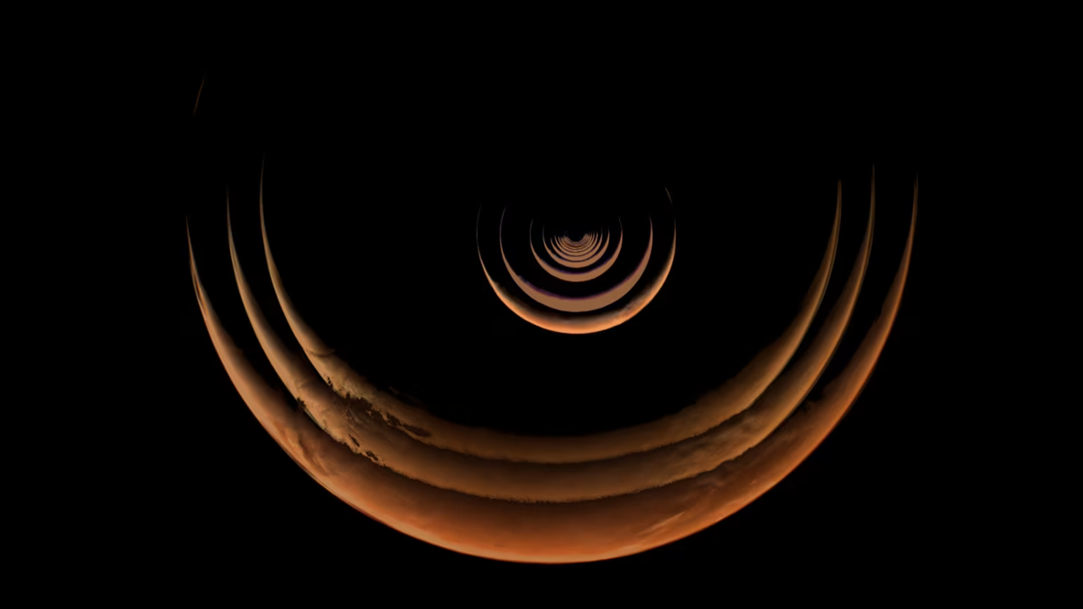 NASA’dan Mars’ın büyüleyici görüntüleri