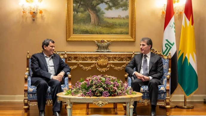 Mazlum Abdi Erbil’de