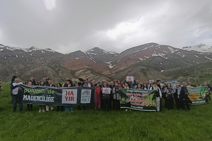 Pülümür’de krom ocağı tepkisi büyüyor: ‘Bu toprakların üstü altından değerlidir’