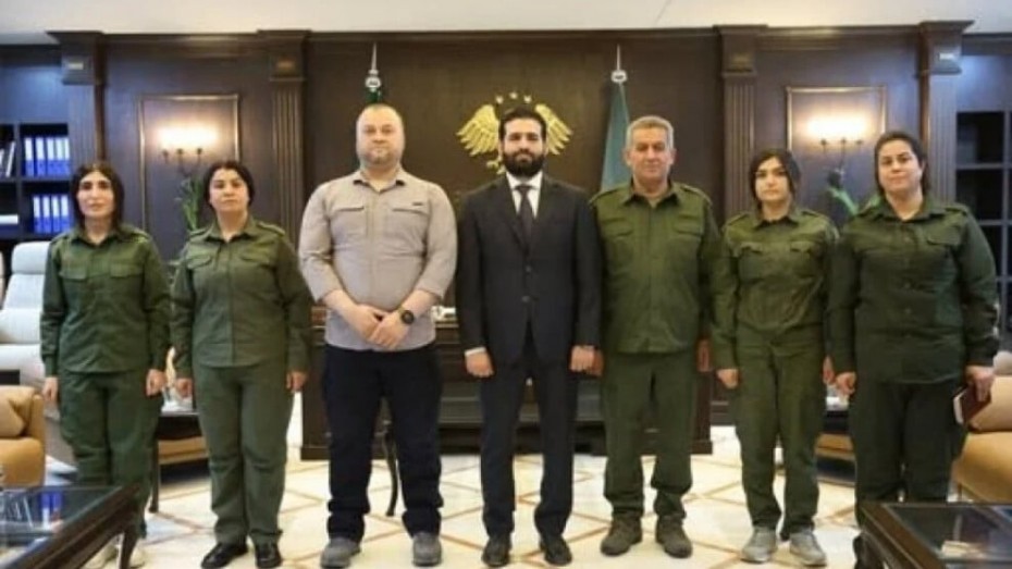 YPJ ve İç Güvenlik komutanları Şam’da İçişleri Bakanı’yla görüştü