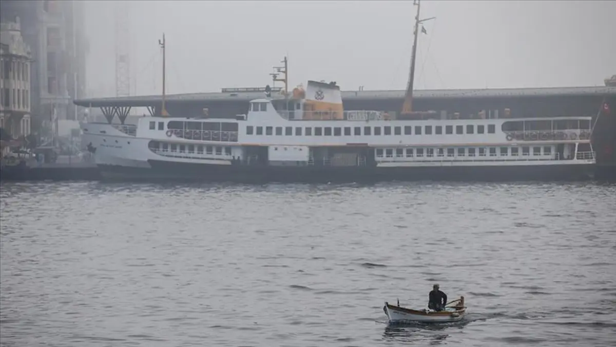 İstanbul’da bazı vapur seferleri iptal edildi
