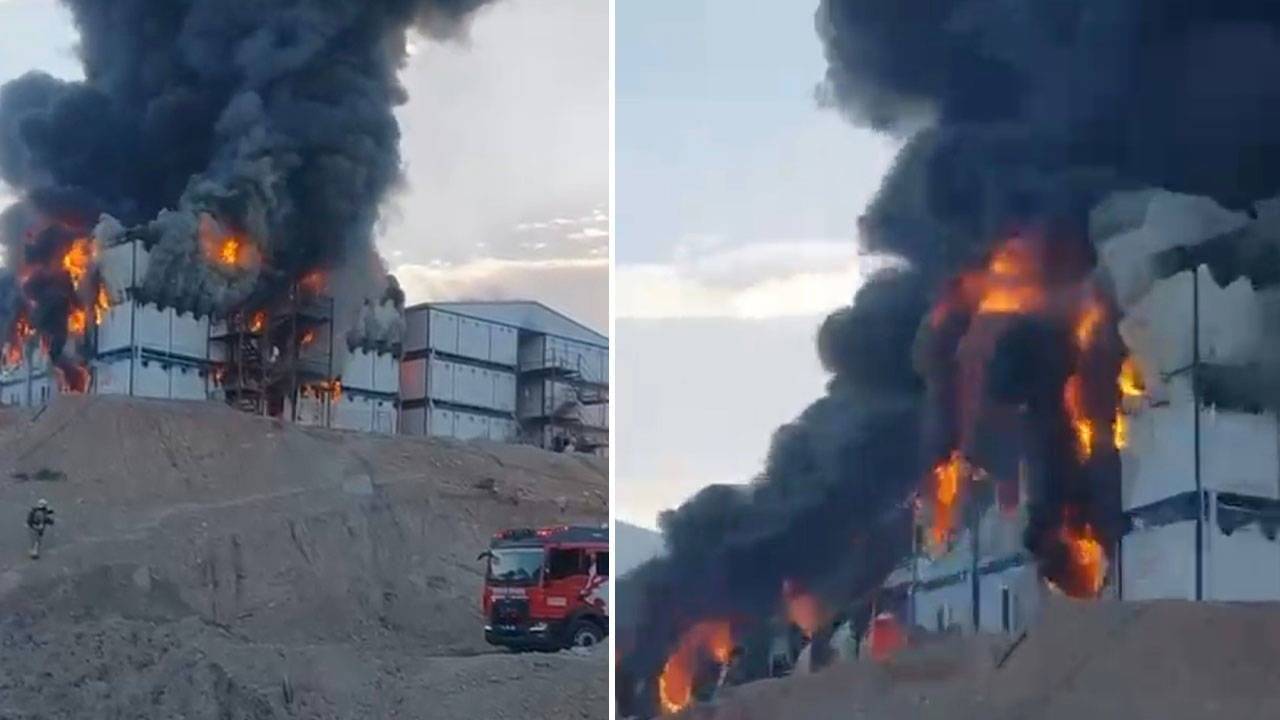 Kahramanmaraş’ta şantiyede yangın: 1 işçi hayatını kaybetti, 6 işçi yaralandı