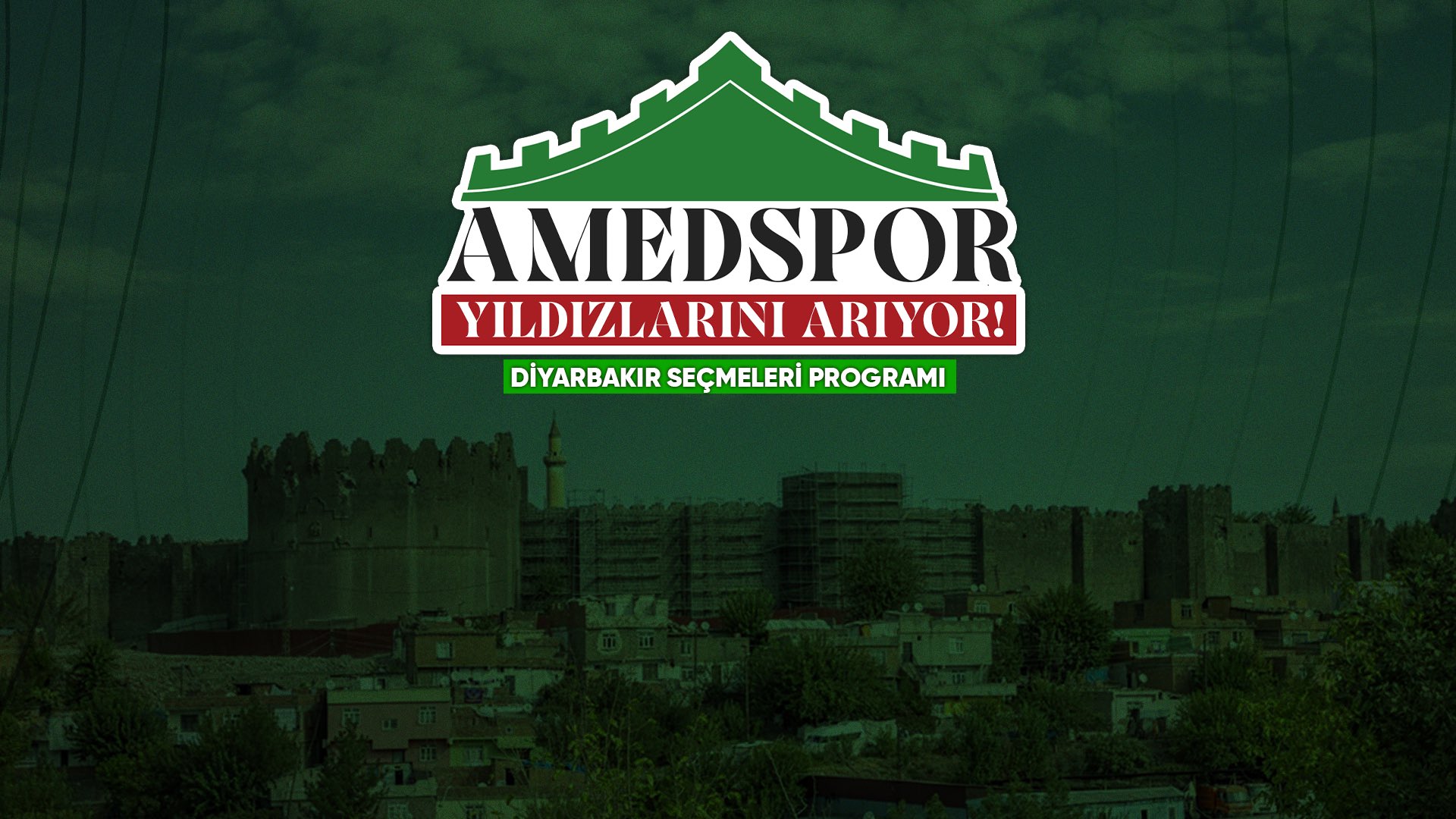 Amedspor Akademi seçmeleri için Diyarbakır takvimi açıklandı