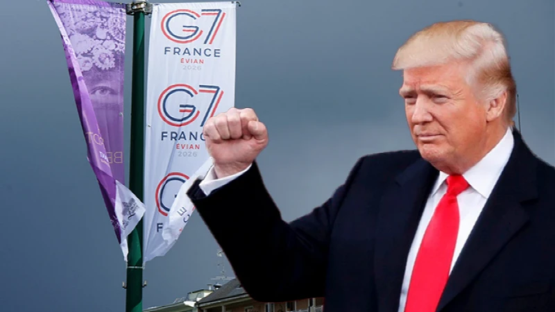 Trump G7 zirvesine 1 saat geç kaldı: Salona girince ‘Patron benim’ dedi