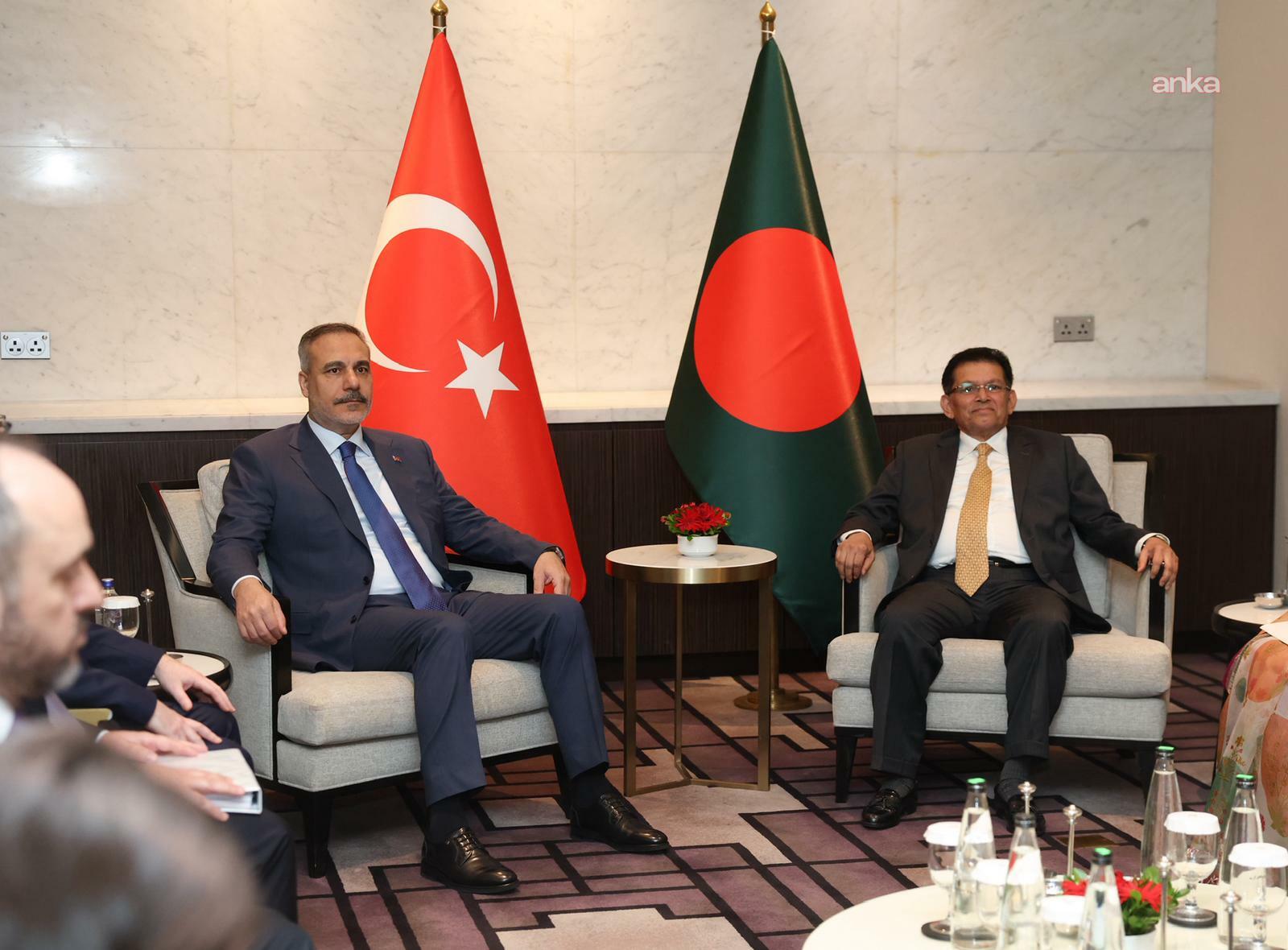 Hakan Fidan Bangladeş’te: Mevkidaşı Khalilur Rahman ile görüştü