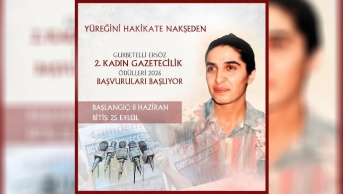 Gurbetelli Ersöz 2. Kadın Gazetecilik Ödülleri için başvuruları başlıyor