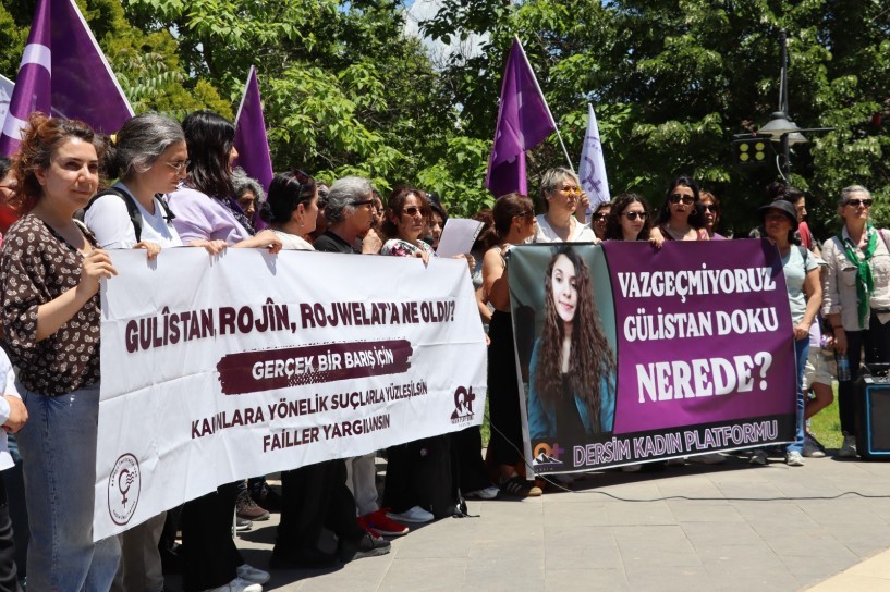 Dersim’de kadınlar faillerin isimleri teşhir etti: ‘Organize suç ağı kimler tarafından korunuyor?’