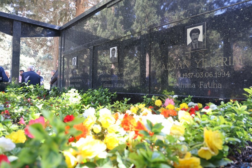 Katledilişlerinin 33. yılında Buldan, Yıldırım ve Karay anıldı