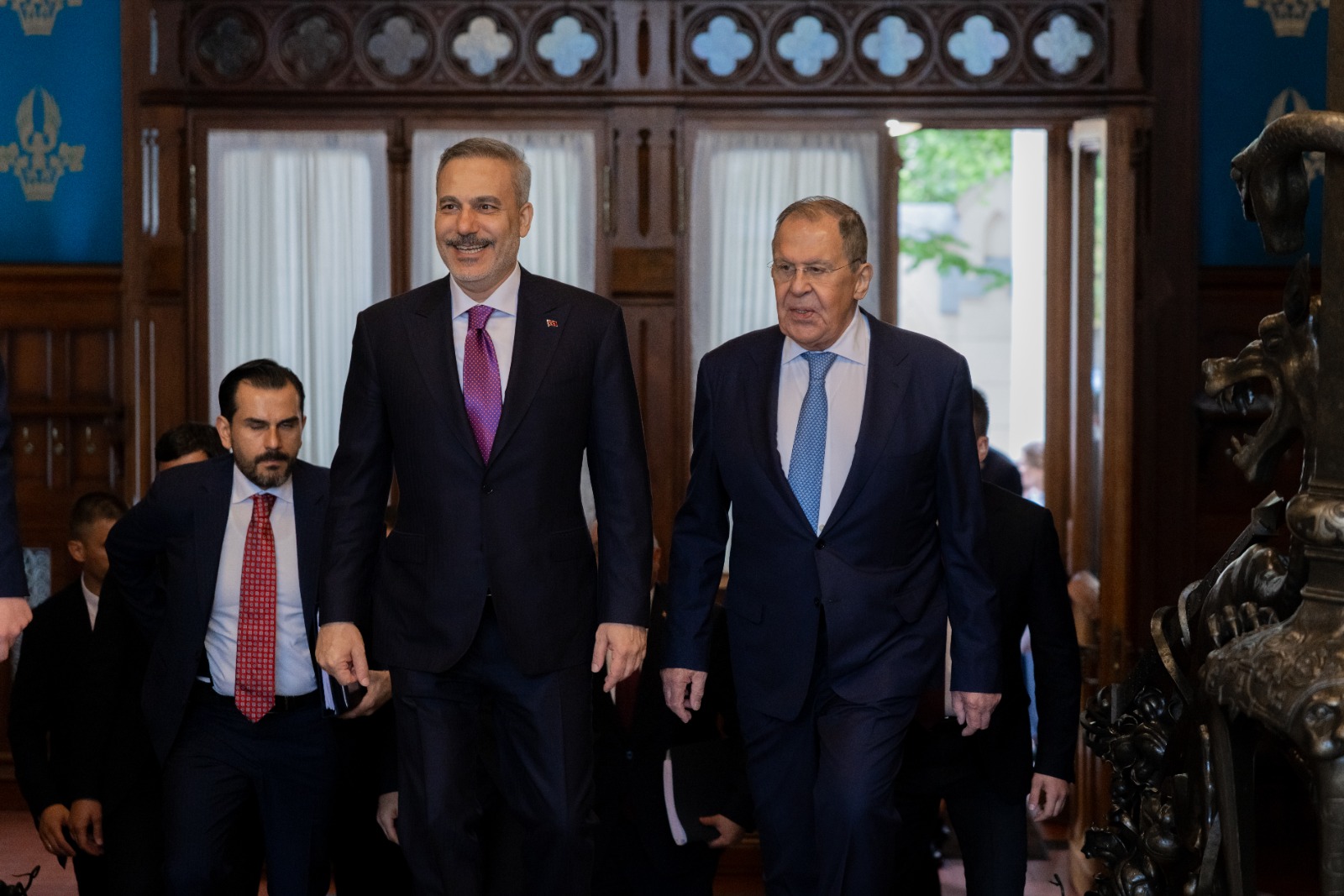 Hakan Fidan, Rusya Dışişleri Bakanı Lavrov ile görüştü