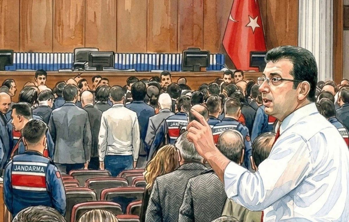 İBB davasında 47. gün: Salondan çıkarılırken itile