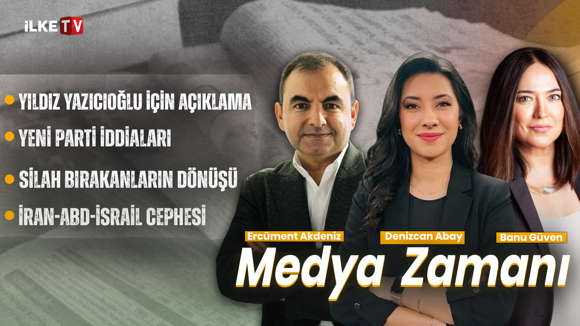 📹Yeni Parti İddiaları, CHP PM’de istifalar, Süreçte Yasal Düzenleme #MedyaZamanı