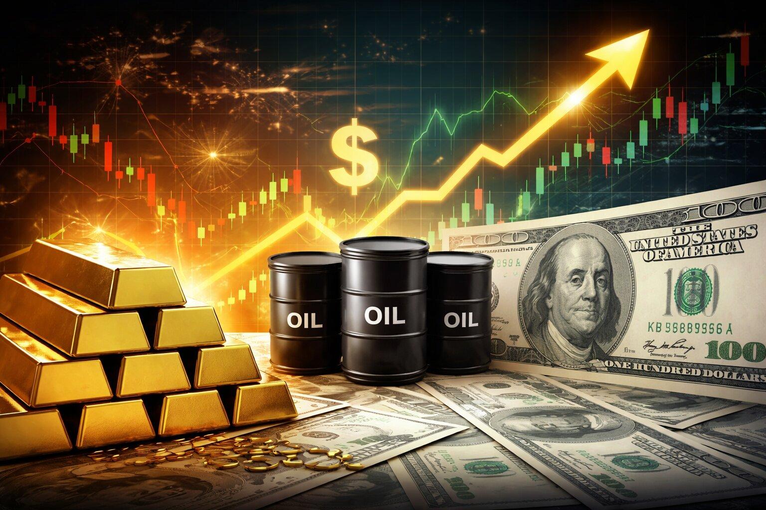 Küresel piyasalarda ‘diplomasi’ etkisi: Altın yükselişte, petrol geriledi, dolar ve euro kaç TL?