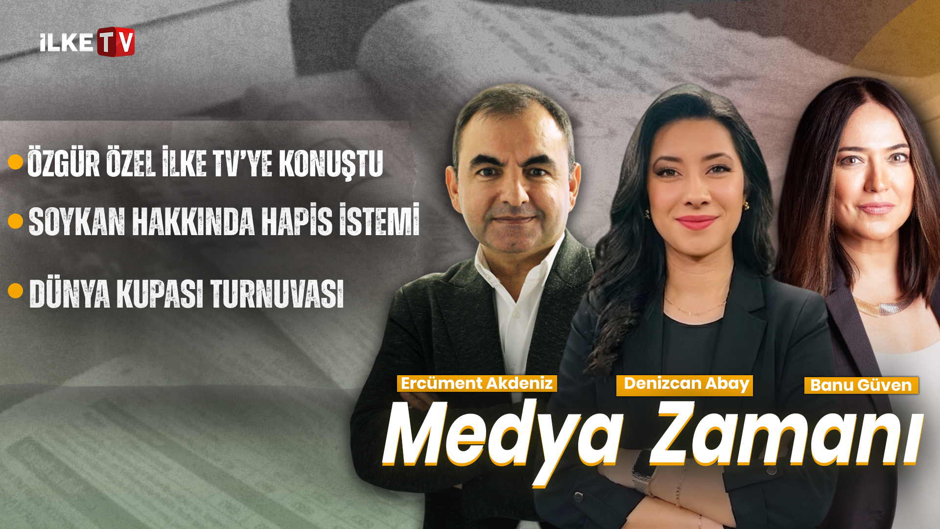 📹Özgür Özel’den İlke TV’ye “yeni parti” ve “süreç” açıklamaları – Medya Zamanı