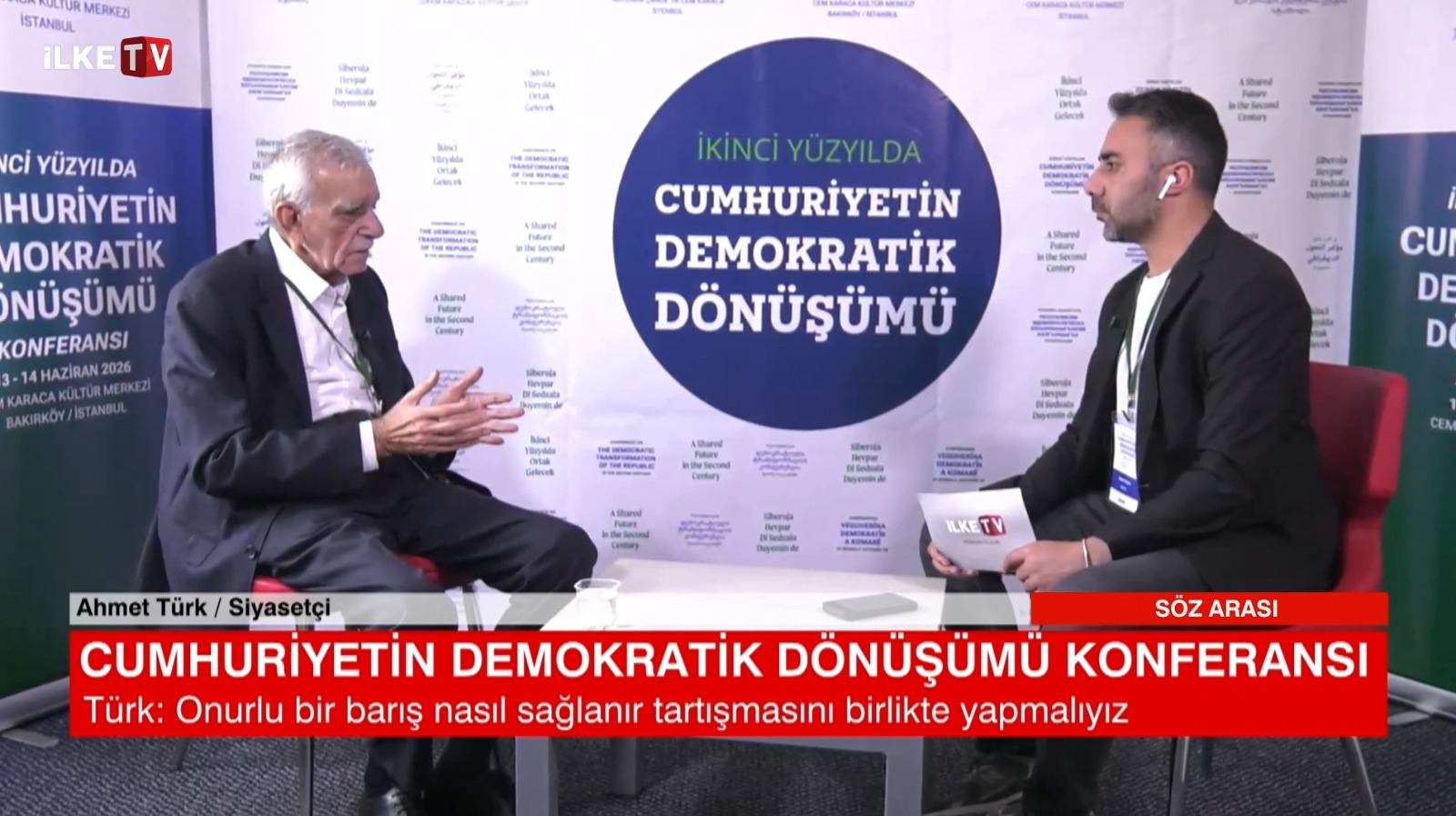 Ahmet Türk: Kürtler hak ve özgürlüklerine kavuşmadan Türkiye tam anlamıyla demokratikleşemez