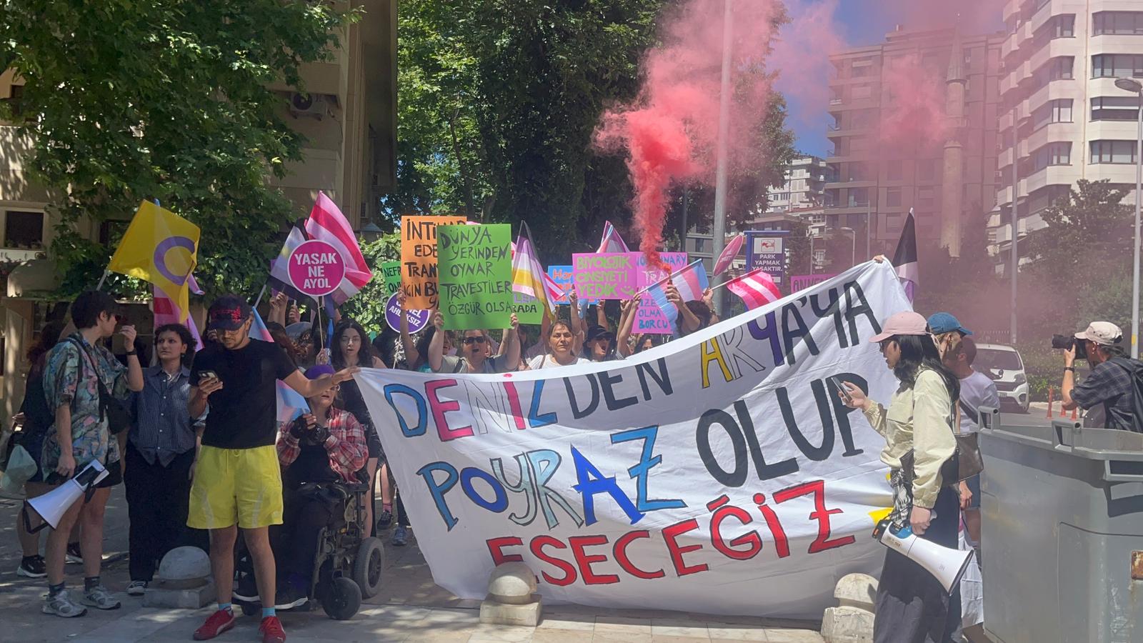 12. Trans Onur Yürüyüşü Kadıköy’de gerçekleştirildi: ‘Tahayyül ederiz ve gerçek olur’