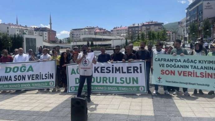 Bingöl’de orman kıyımına tepki: ‘Ağaç kesimi sürerse nöbete başlayacağız’