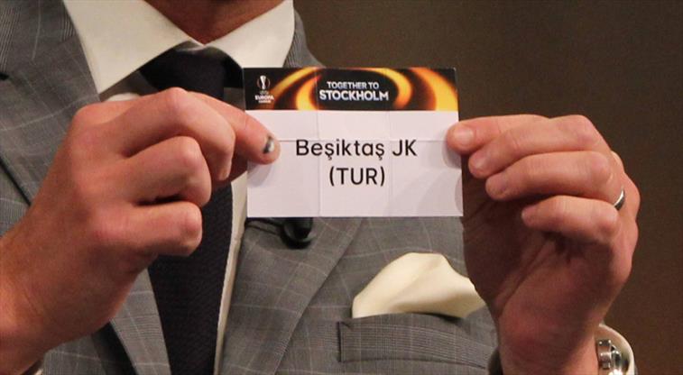 Beşiktaş’ın Avrupa Ligi’ndeki rakibi belli oldu