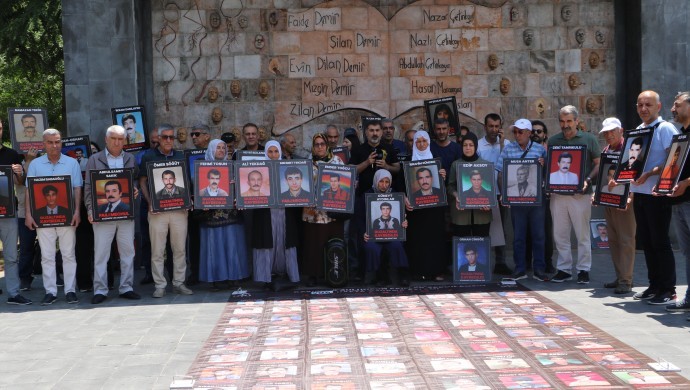 Kayıp yakınlarından adalet çağrısı: ‘Kayıplar bulunsun, failler yargılansın’