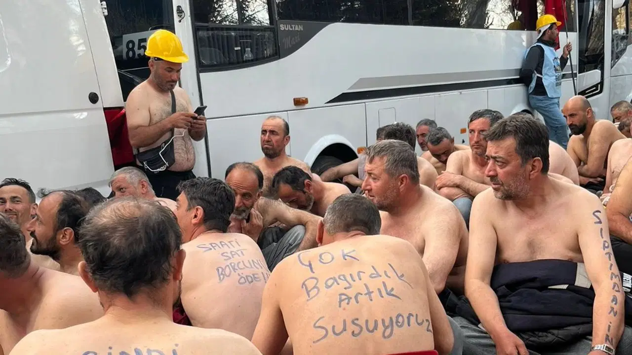 Doruk Madencilik işçileri tekrar Ankara girişinde: Bekleyiş sürüyor