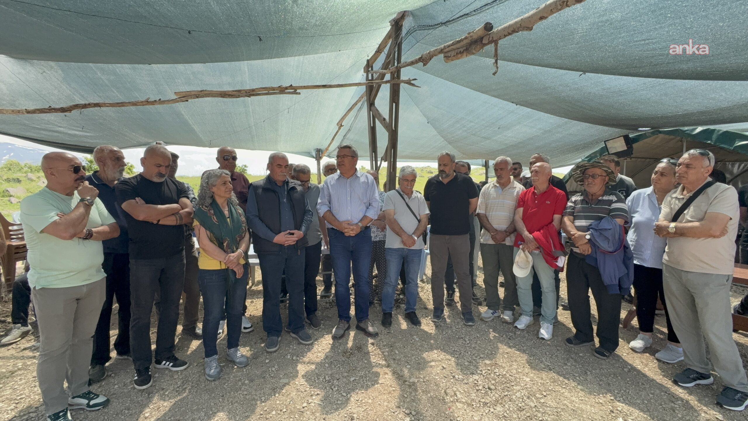 EMEP Genel Başkanı Başkavak’tan Varto’daki JES direniş çadırına ziyaret