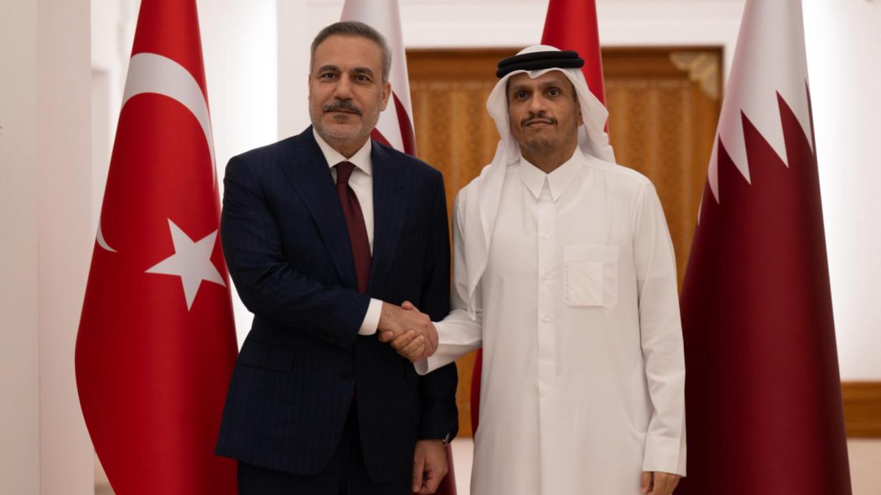Bakan Fidan, Katar Başbakanı El Sani ile görüştü