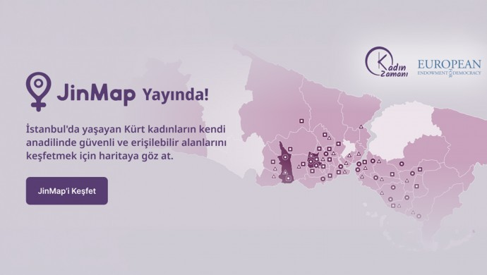 İstanbul’da Kürt kadınlar için ‘JinMap’ uygulaması hayata geçirildi