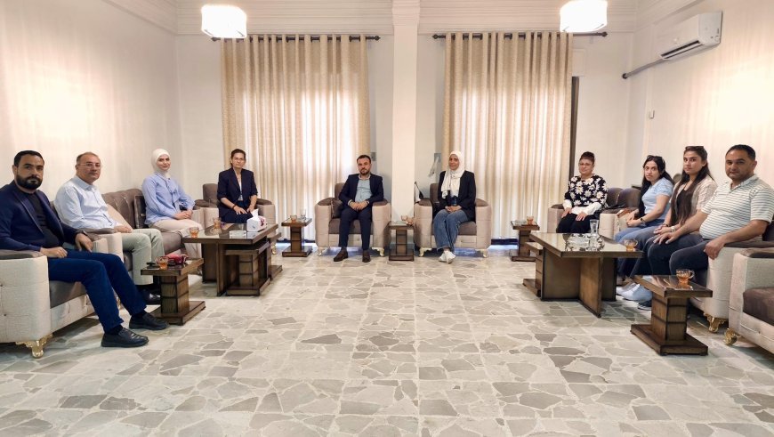 Suriye Ulusal Demokratik İttifakı Genel Sekreteri ile İlham Ahmed Halep’te bir araya geldi