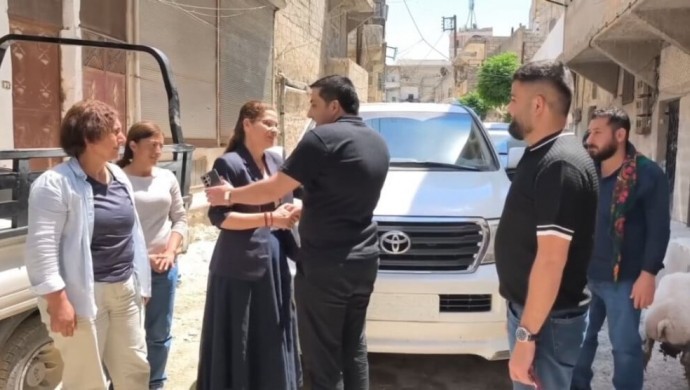 İlham Ahmed Şeyh Maksud’da güvenlik ve hizmet durumunu inceledi