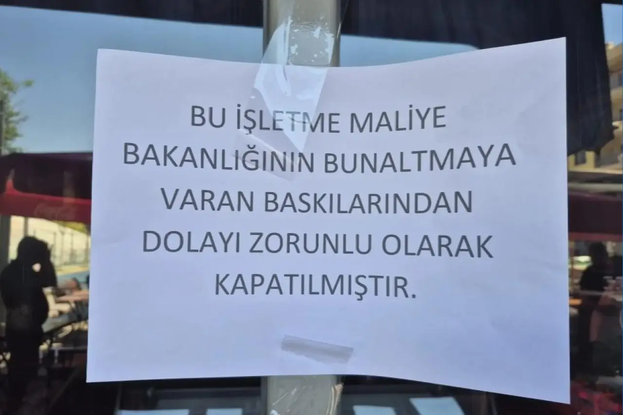 Maliye denetimlerine tepki gösteren esnaf iş yerini kapattı: ‘Başımızda değnekçi gibi bekliyorlar’
