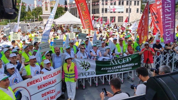 Manisa’da Nehirlerin Kardeşliği mitingi: Yaşamı savunacağız
