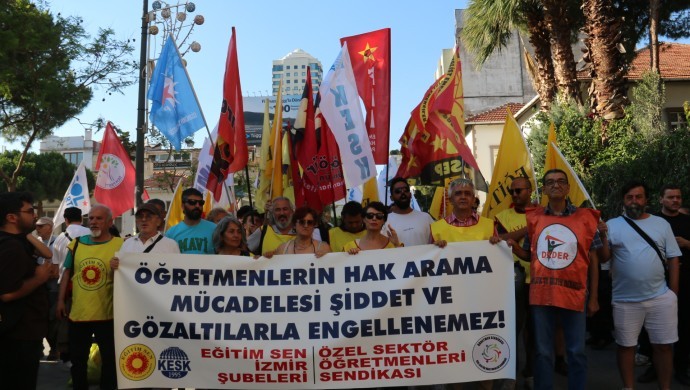 Eğitim sendikalarından öğretmenlere destek: ‘Baskılar bizi yıldıramaz’